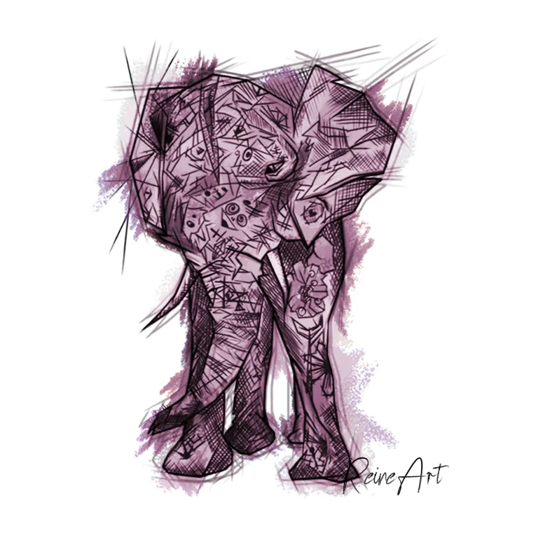 Elefante - Rosa