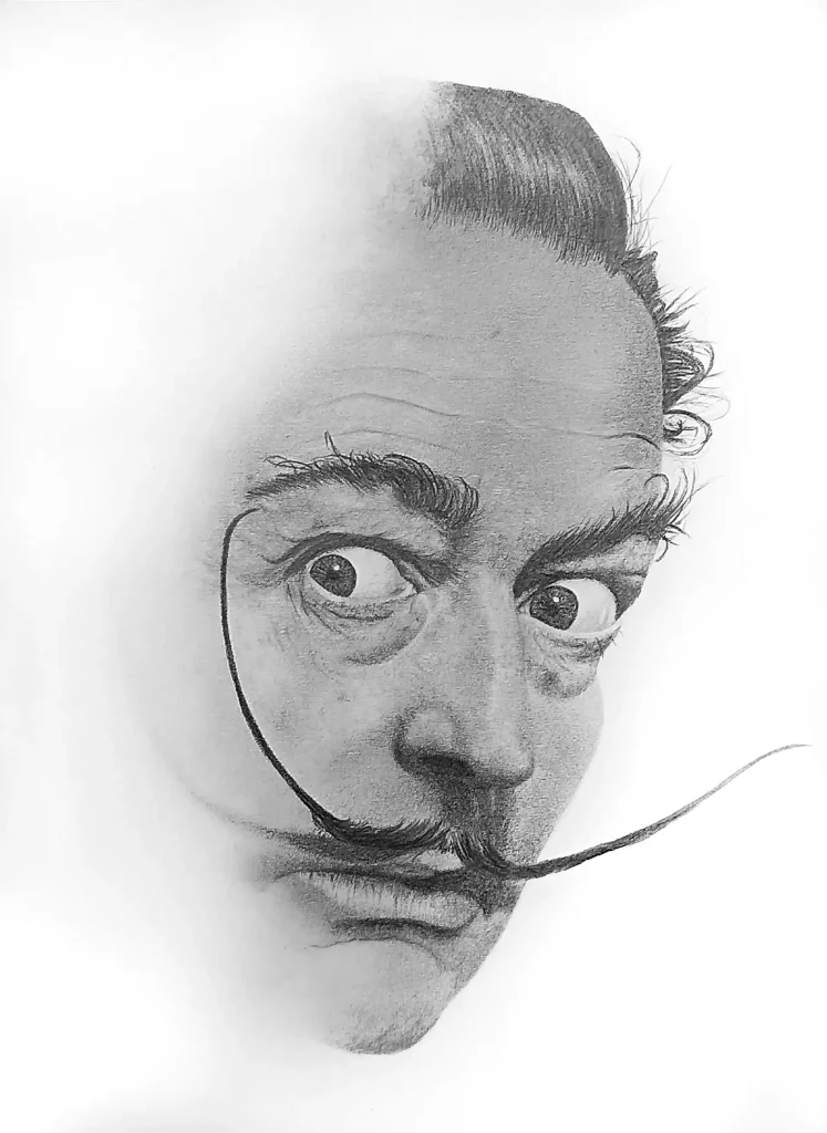 Retrato Salvador Dalí